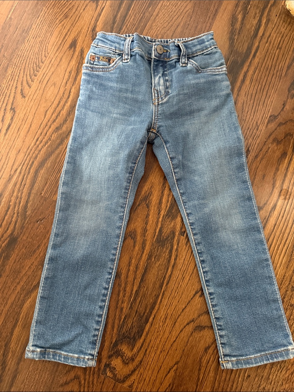 Polo by Ralph Lauren Girls' Medium Blue Skinny Jeans